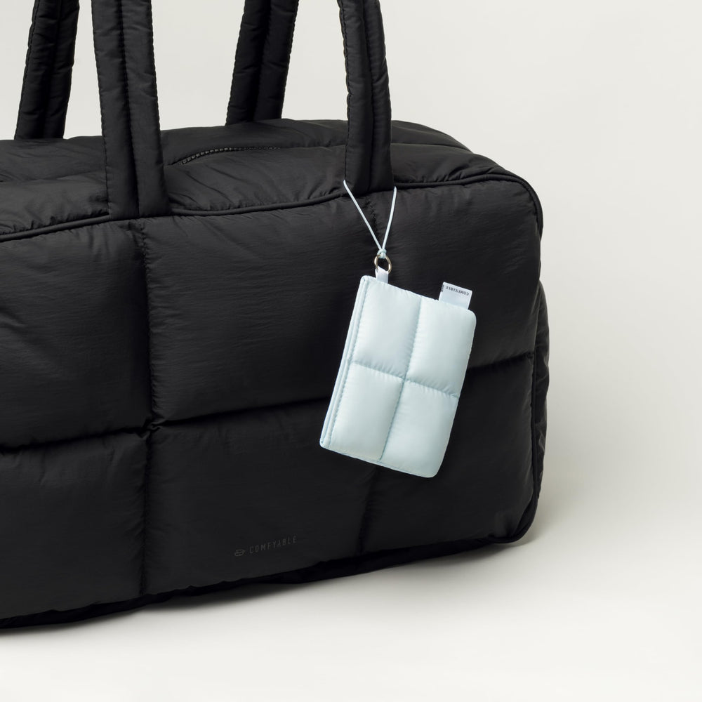 Puffy Airpods Çantası - Buz Mavi