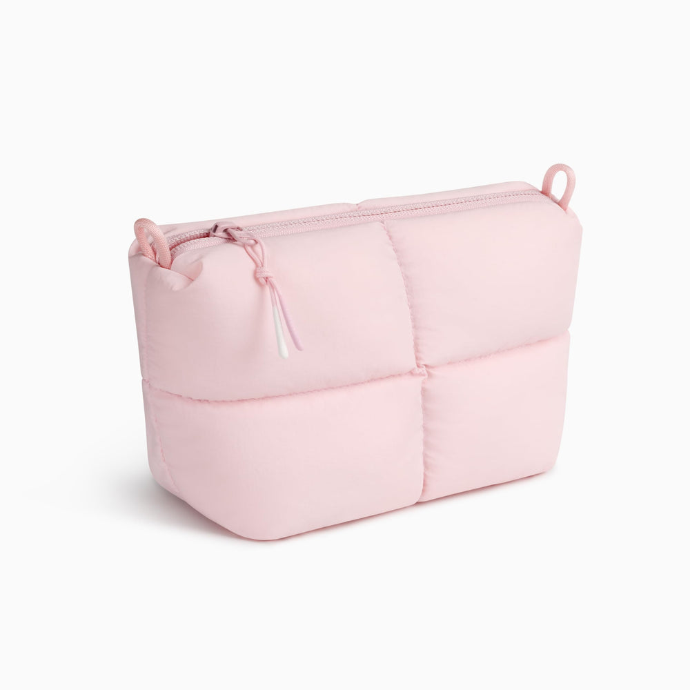 Puffy Teknoloji Aksesuar Çantası - Açık Pembe