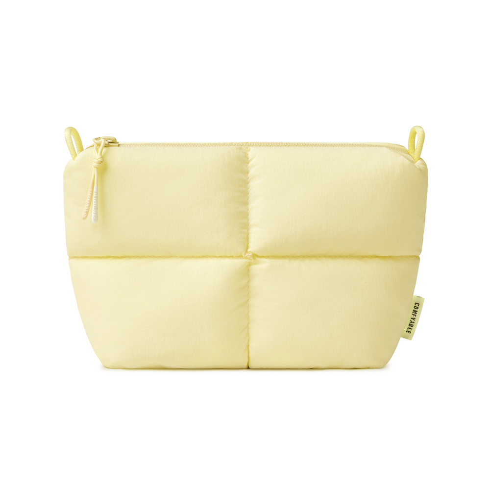 Puffy Teknoloji Aksesuar Çantası - Tereyağı