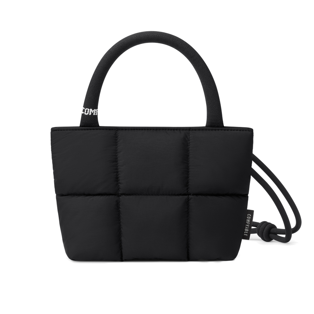 Puffy Mini Çanta - Siyah