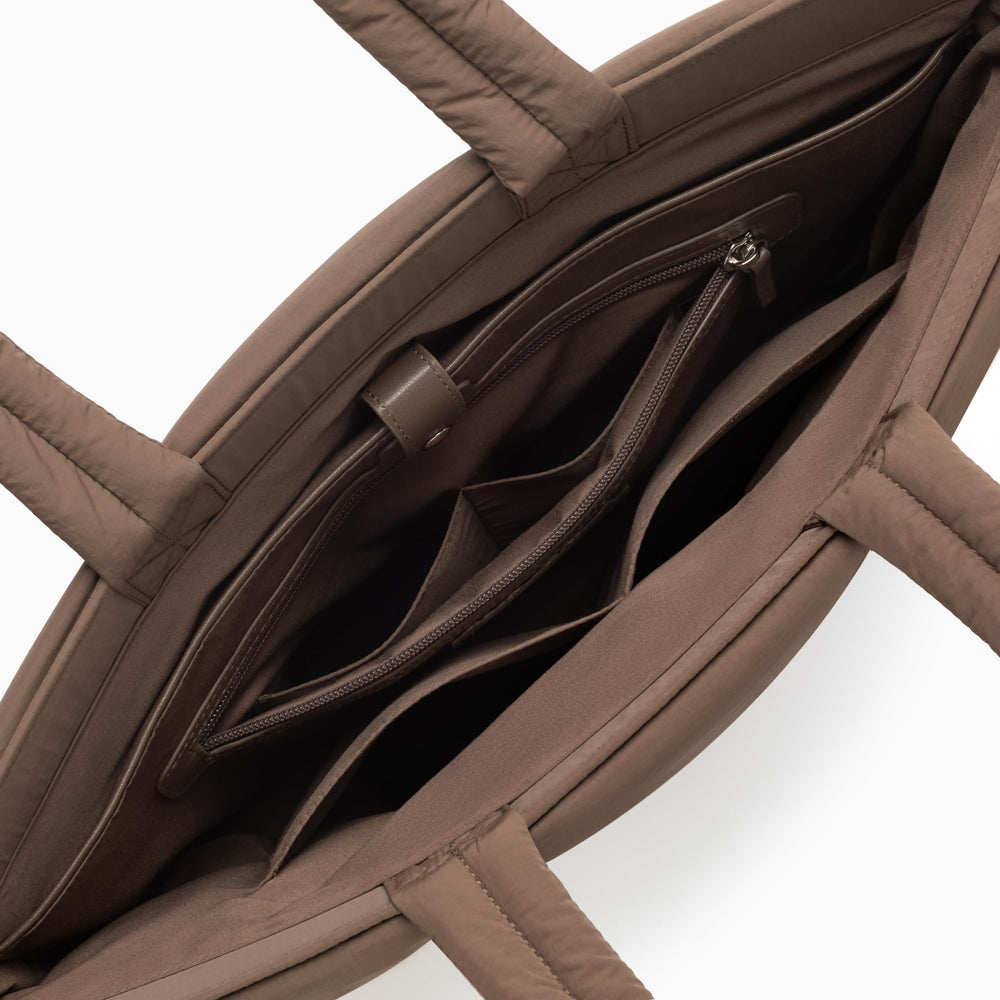 16" Tote Laptop Çantası - Mocha