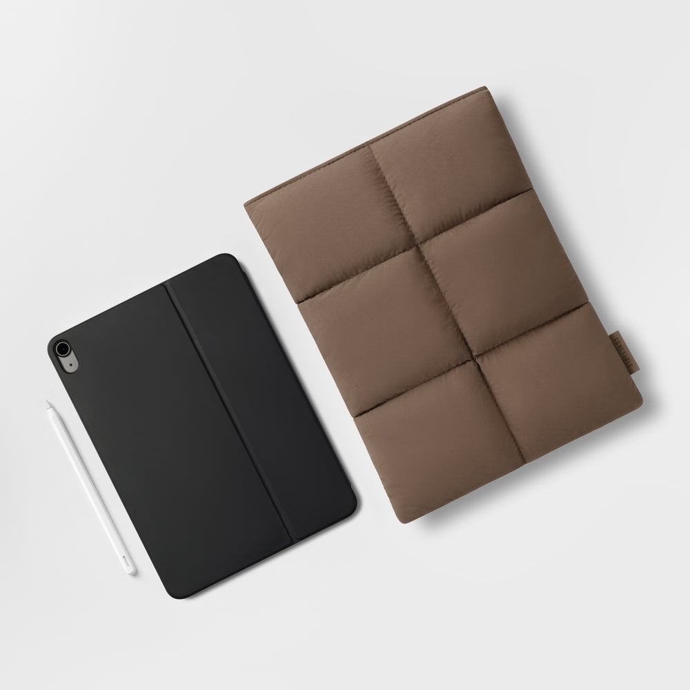 Puffy Tablet Kılıfı - Mocha
