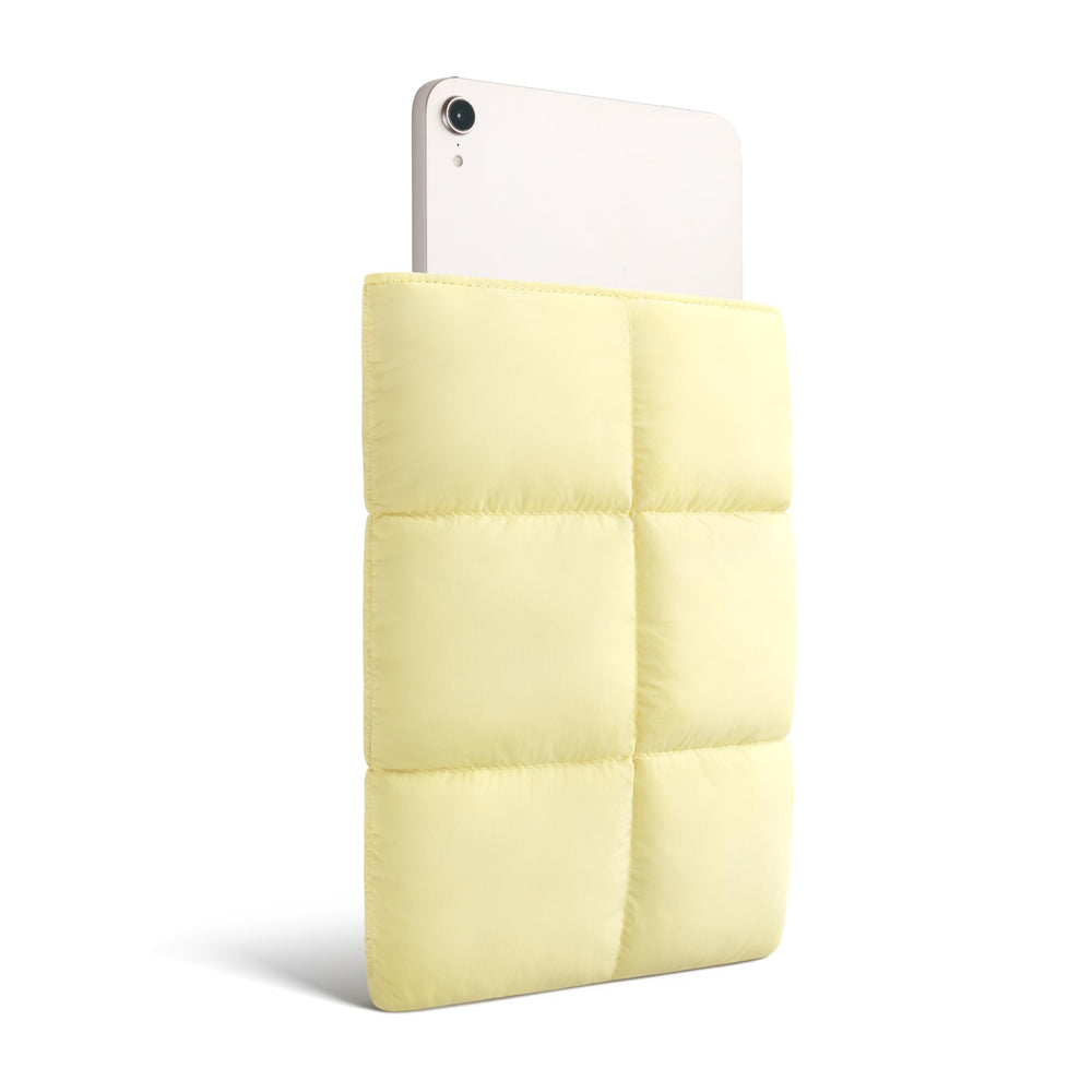 Puffy Tablet Kılıfı - Tereyağı