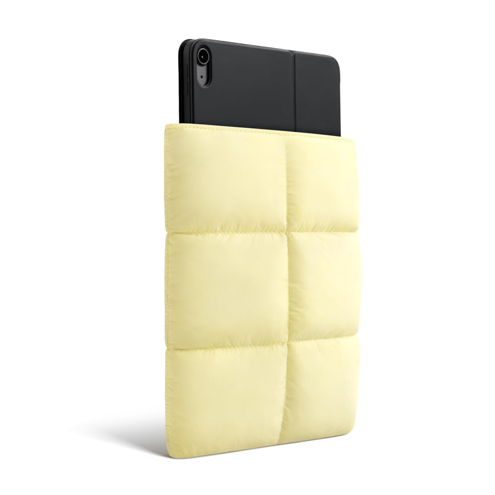 Puffy Tablet Kılıfı - Tereyağı