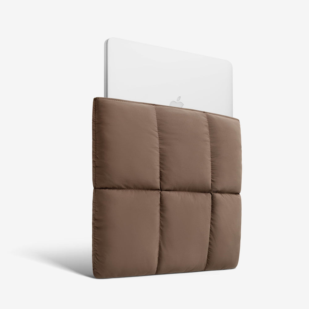 Puffy Laptop Kılıfı - Mocha