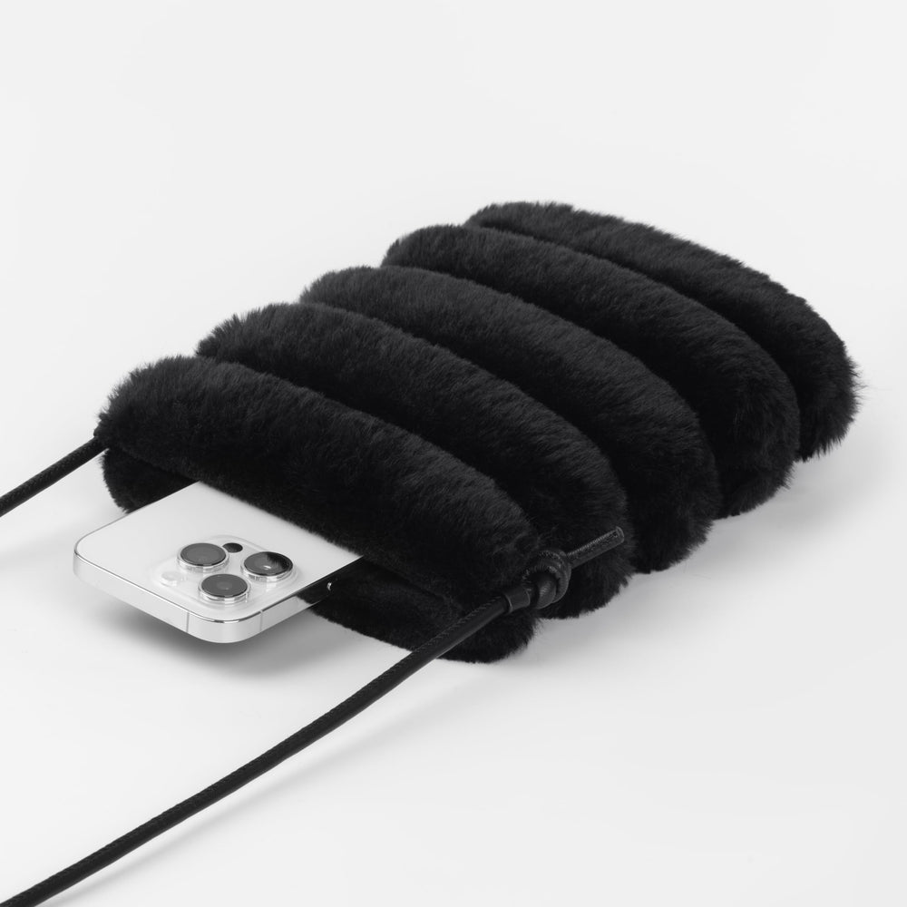 Askılı Mini Çanta - Siyah