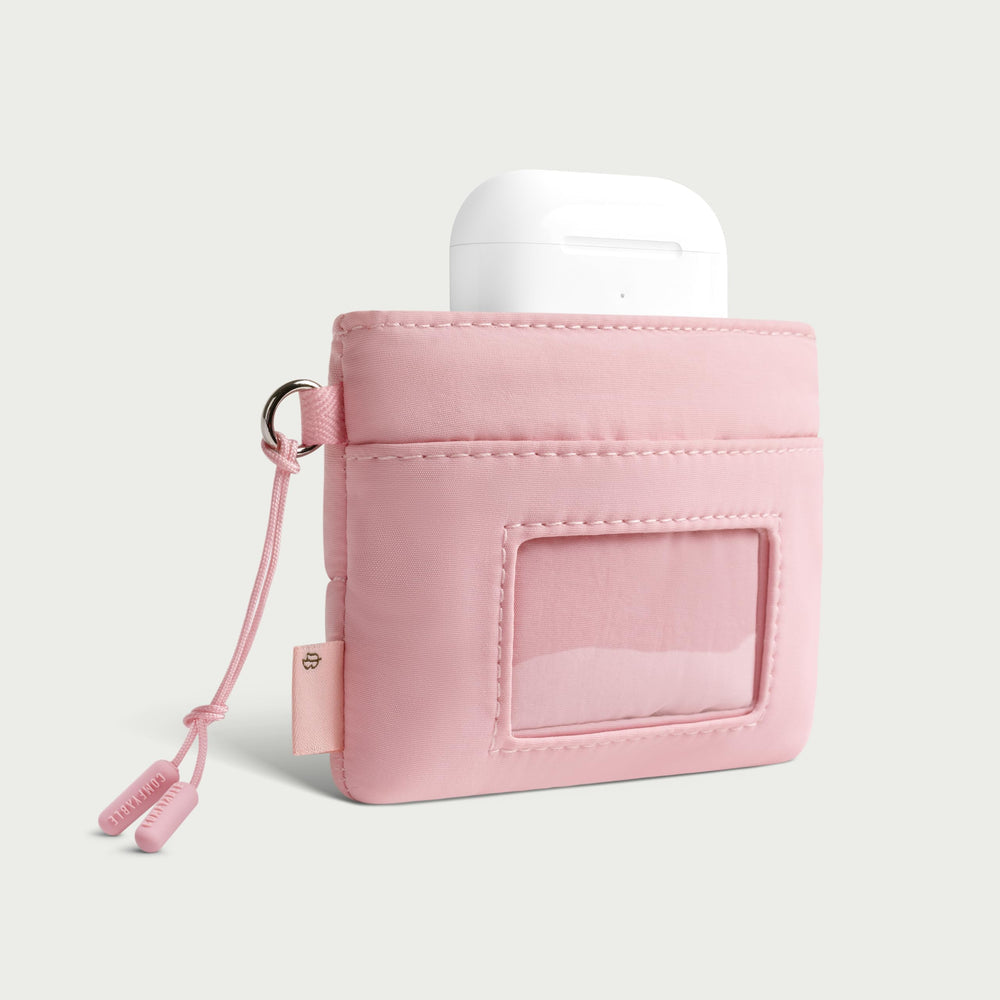 Puffy Airpods Çantası - Pembe