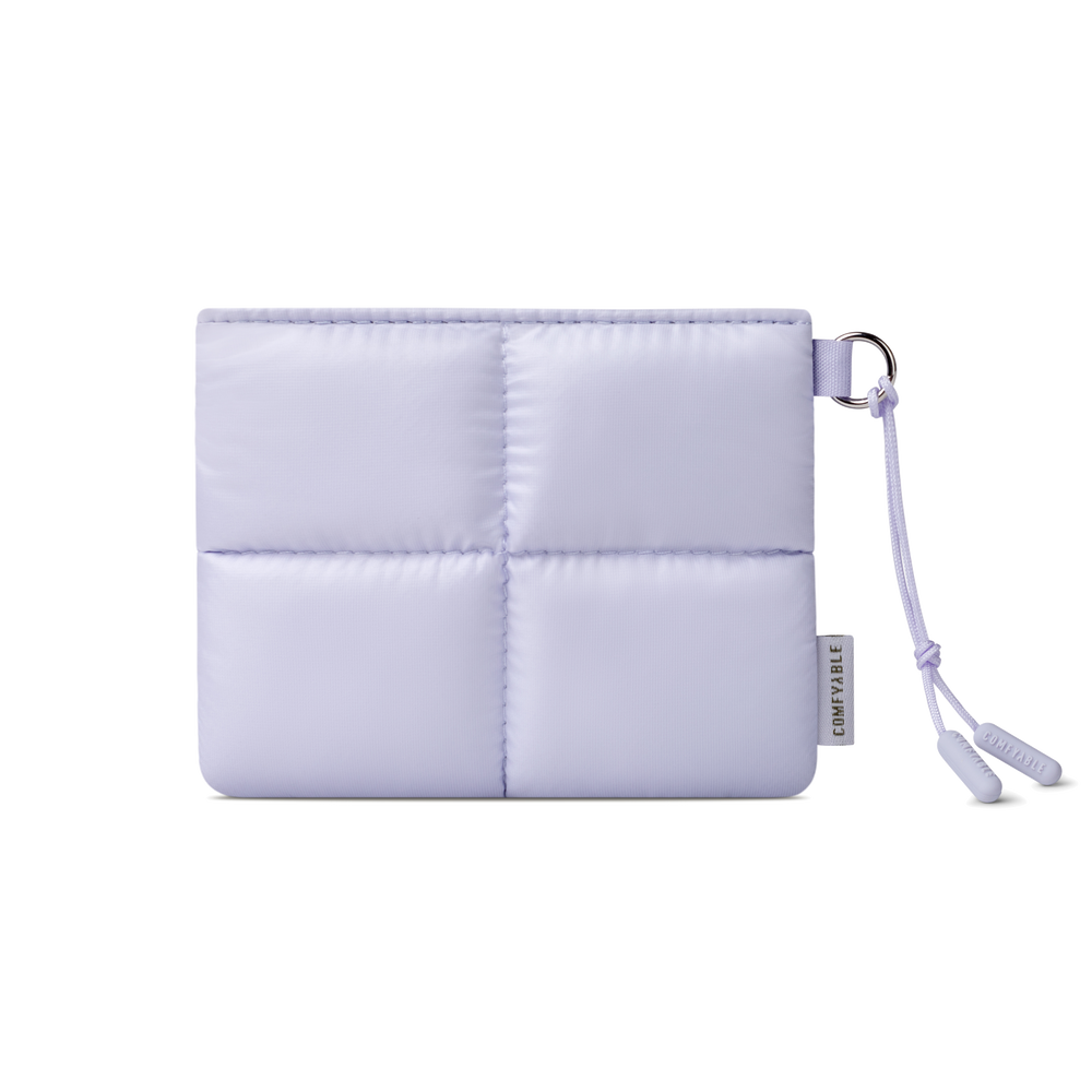 Puffy Airpods Çantası - Mor
