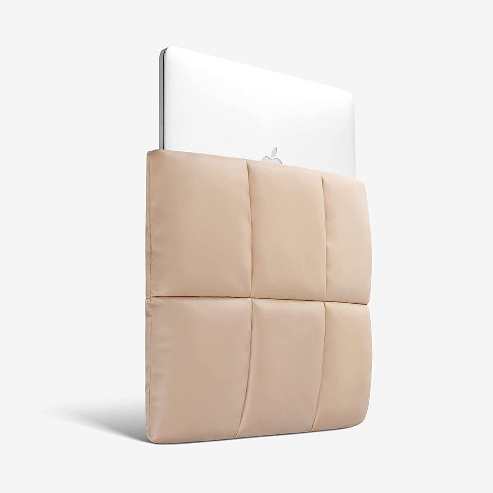 Puffy Laptop Kılıfı - Bej