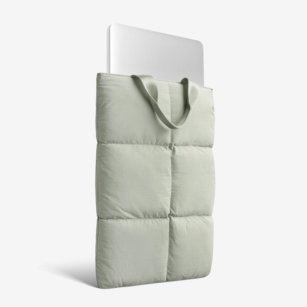 Puffy Laptop Kılıfı - Sisli Yeşil