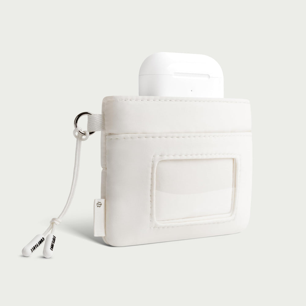 Puffy Airpods Çantası - Pirinç