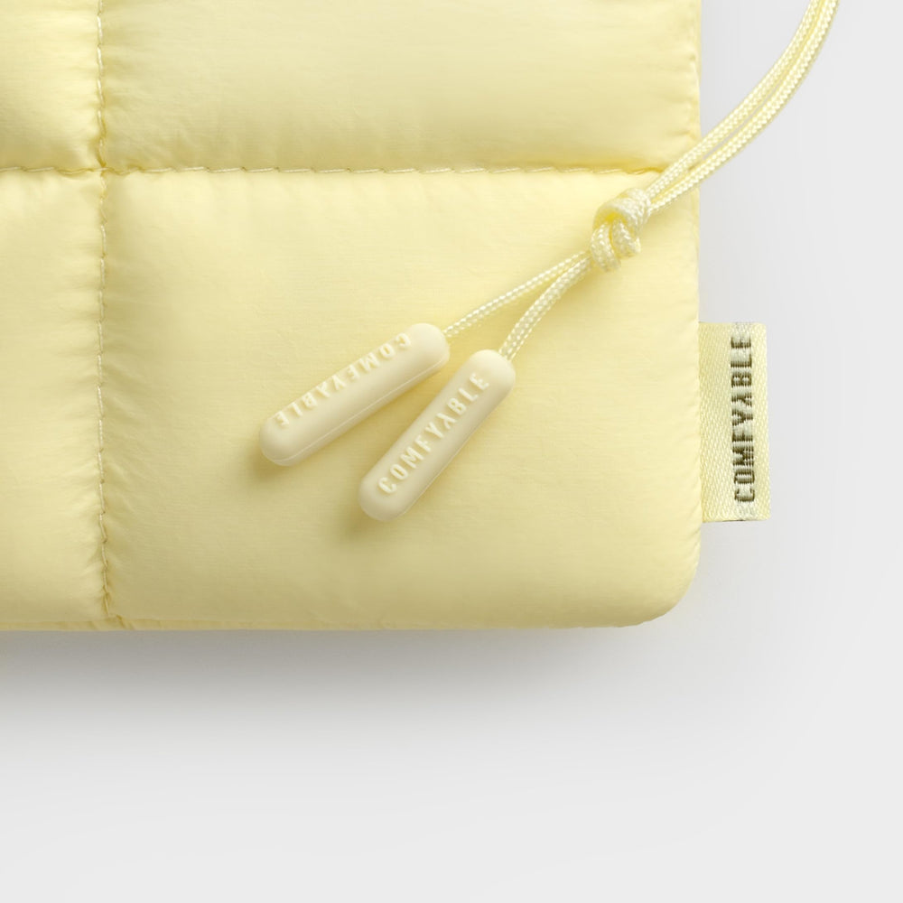 Puffy Airpods Çantası - Sarı