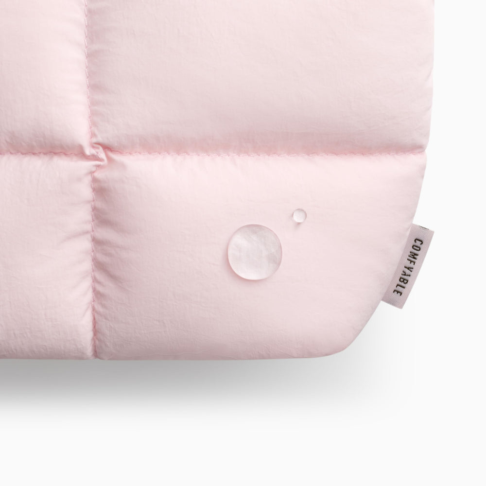 Puffy Teknoloji Aksesuar Çantası - Açık Pembe