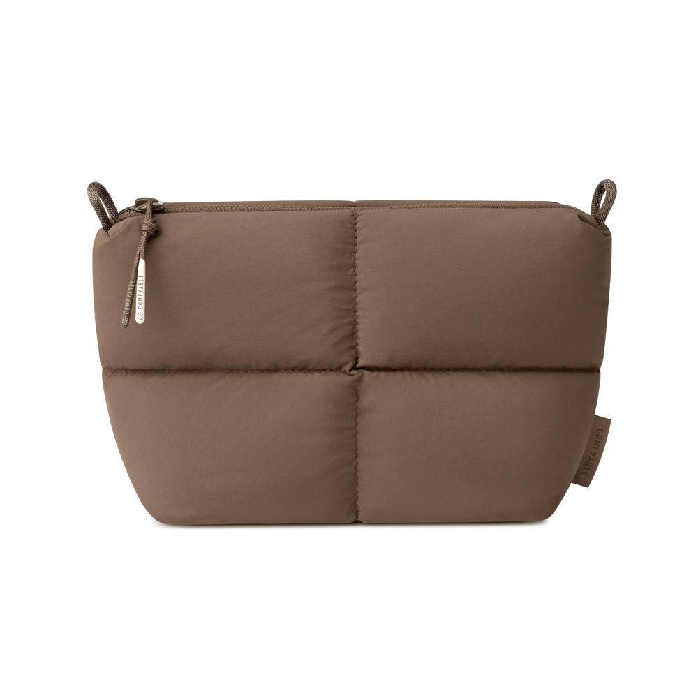 Puffy Teknoloji Aksesuar Çantası - Mocha