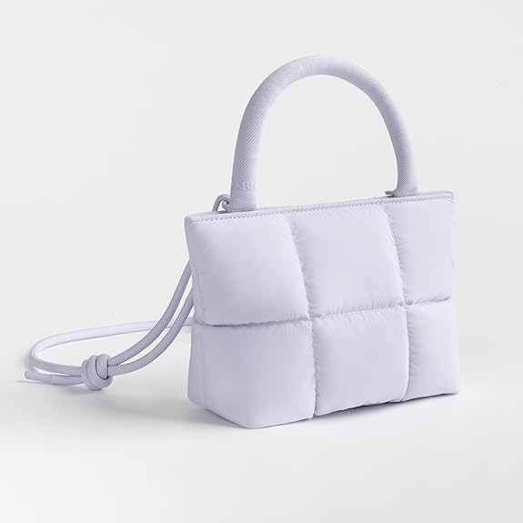 Puffy Mini Çanta - Leylak