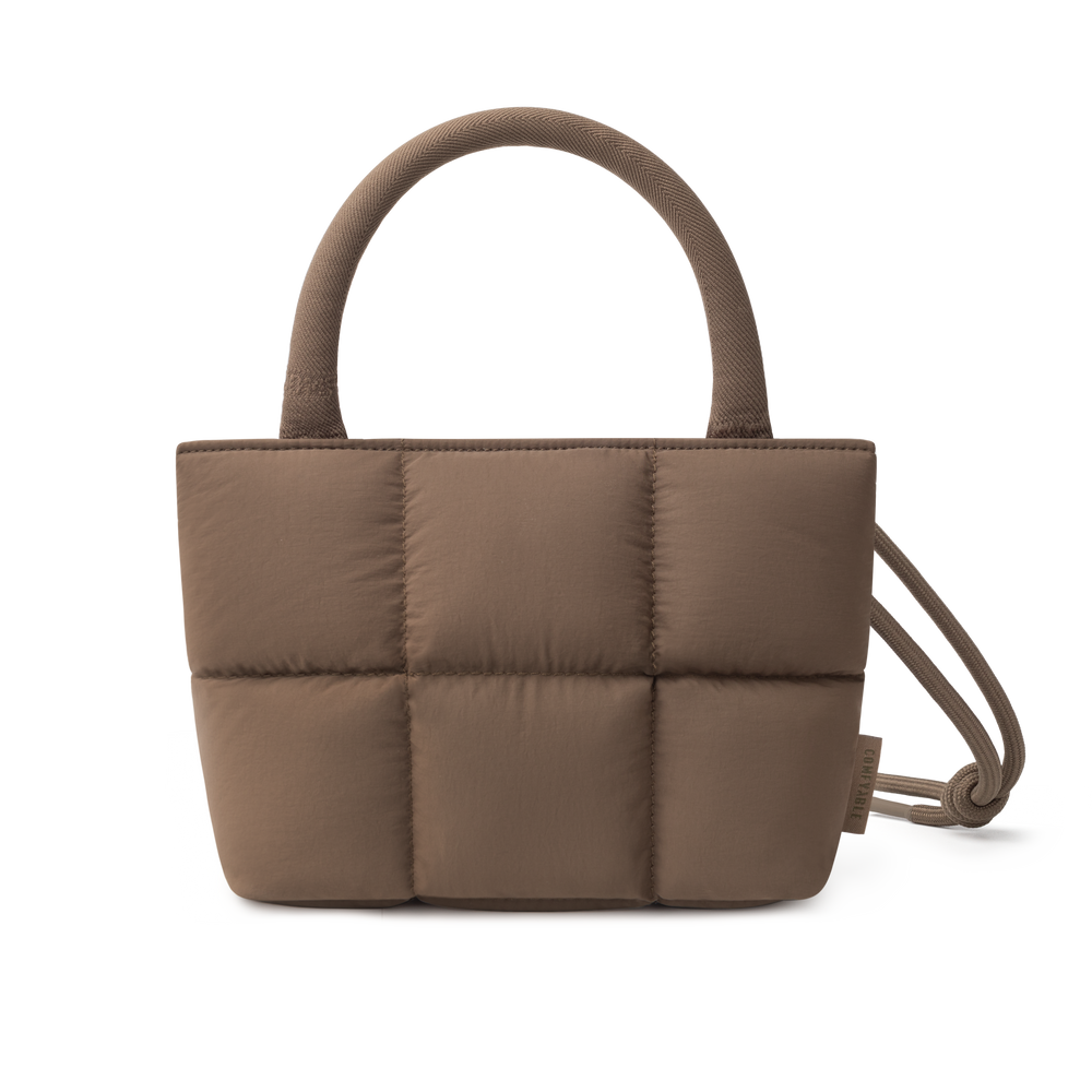 Puffy Mini Çanta - Mocha