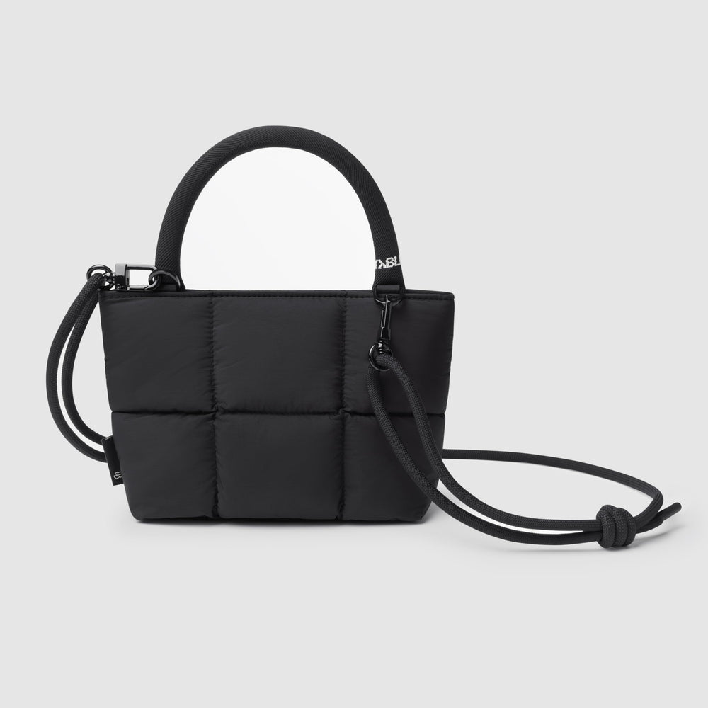 Puffy Mini Çanta - Siyah