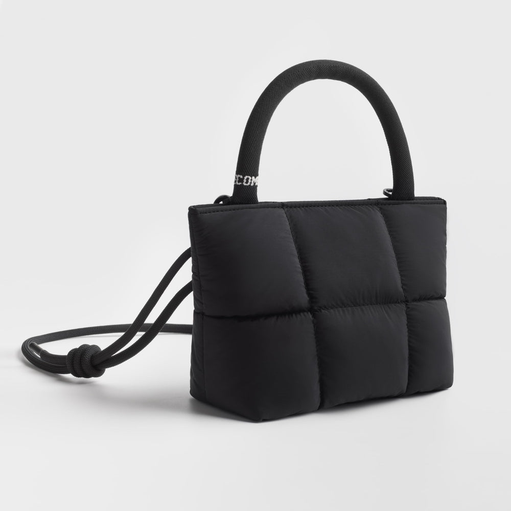 Puffy Mini Çanta - Siyah