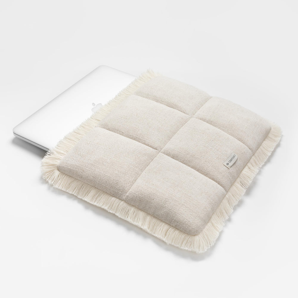 Puffy Laptop Kılıfı - Natural