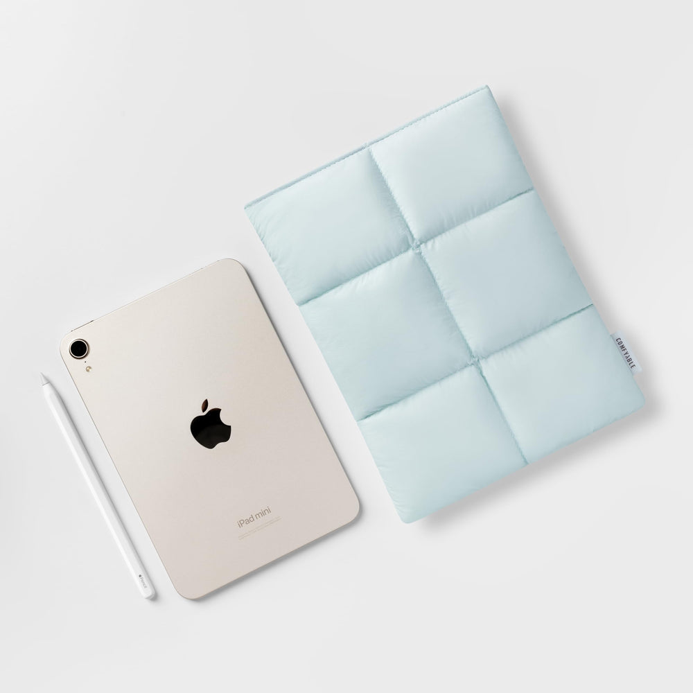 Puffy Tablet Kılıfı - Buz Mavi