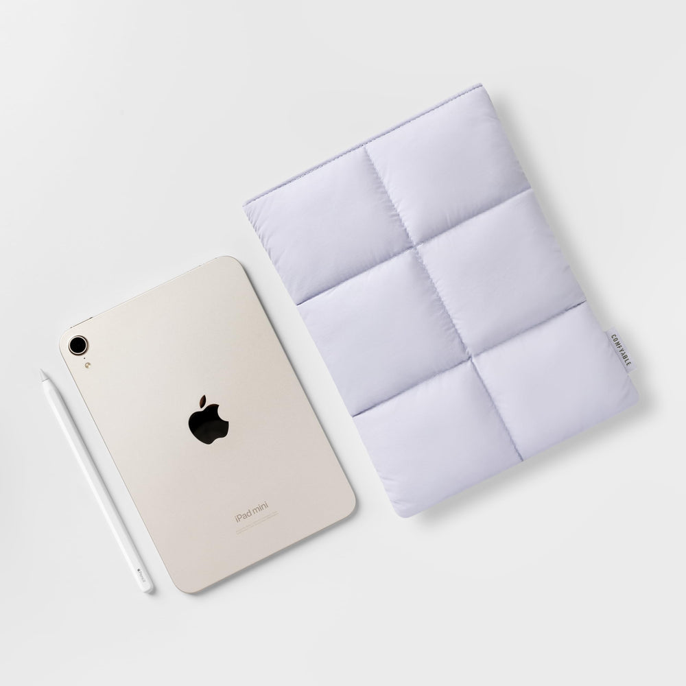 Puffy Tablet Kılıfı - Leylak