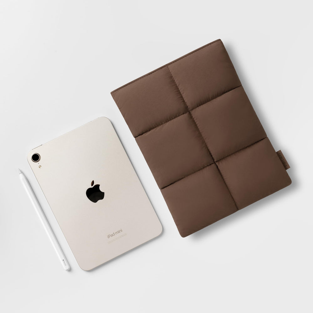 Puffy Tablet Kılıfı - Mocha