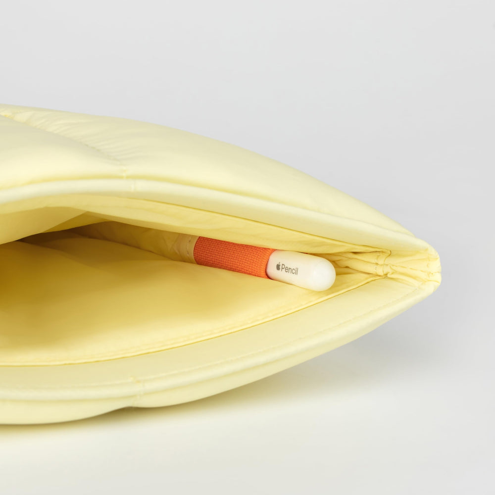 Puffy Tablet Kılıfı - Tereyağı