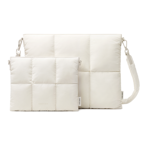 Suya Dayanıklı Puffy MacBook Air/Pro Laptop Kılıfı Seti - M4/M3/M2/M1 Uyumlu - Prinç Rengi