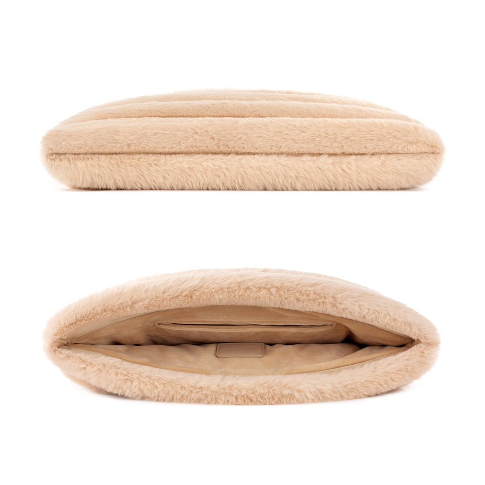 Kürk Laptop Kılıfı - Camel