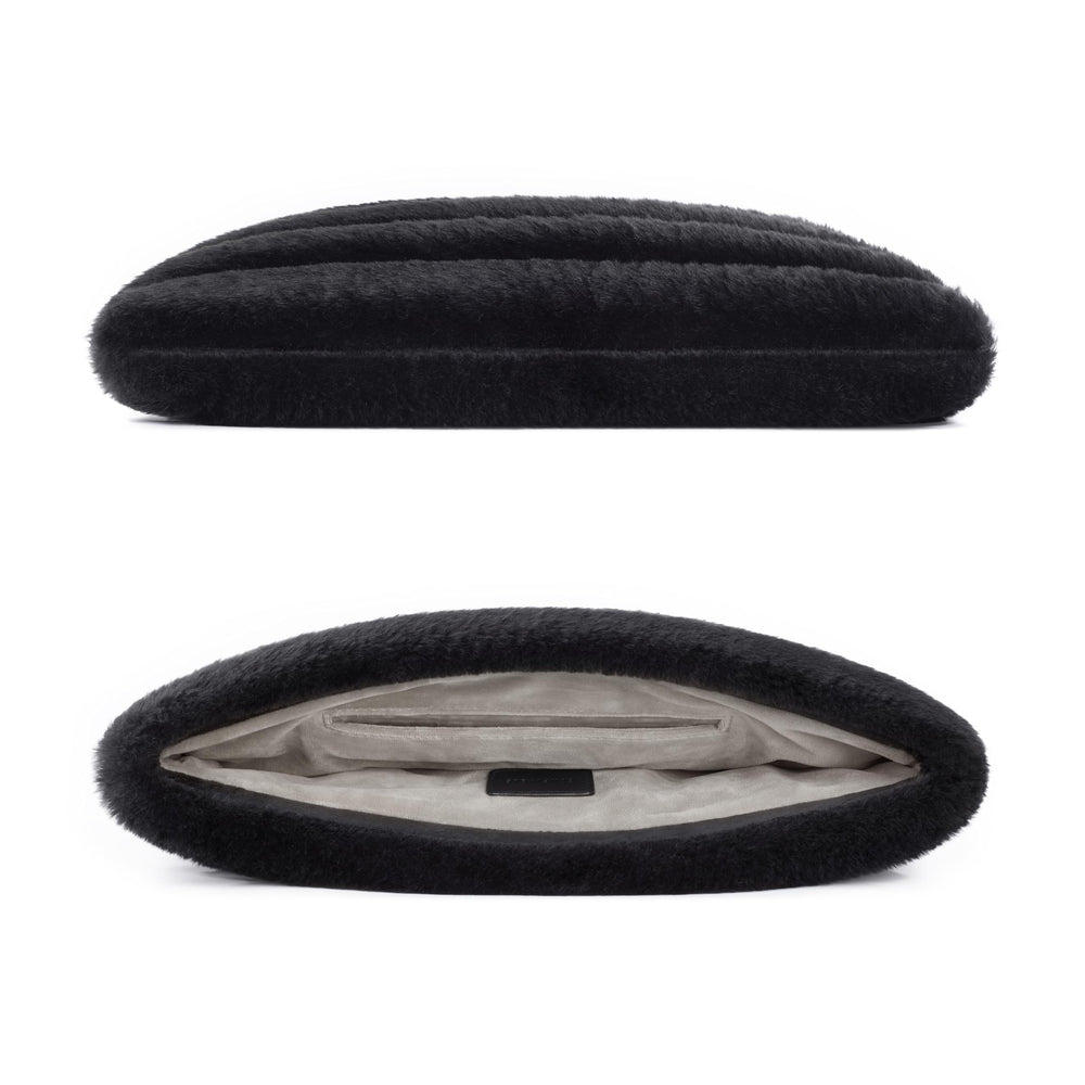 Kürk Laptop Kılıfı - Siyah