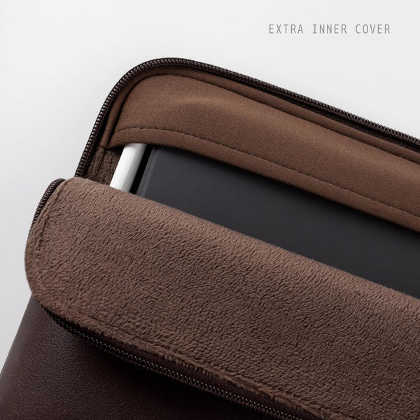 Suya Dayanıklı iPad Pro/Air Tablet Çantası- Smart/Magic Uyumlu - Çikolata