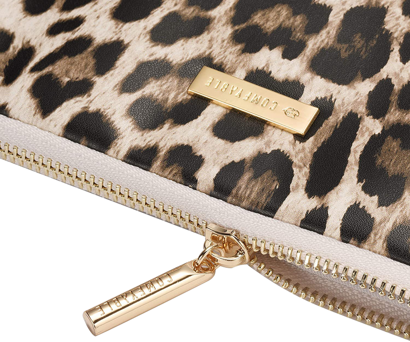 Suya Dayanıklı MacBook Air/Pro Laptop Kılıfı - M5/M4/M3/M2/M1 Uyumlu - Leopar Desen