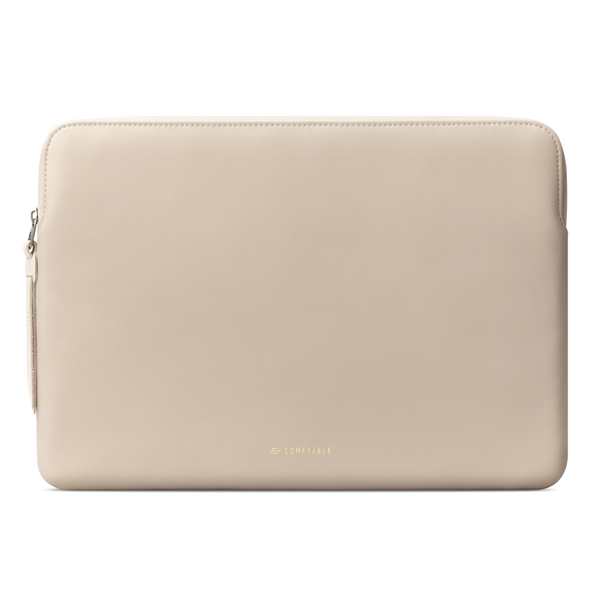 Suya Dayanıklı MacBook Air/Pro Laptop Kılıfı - M5/M4/M3/M2/M1 Uyumlu - Vanilya