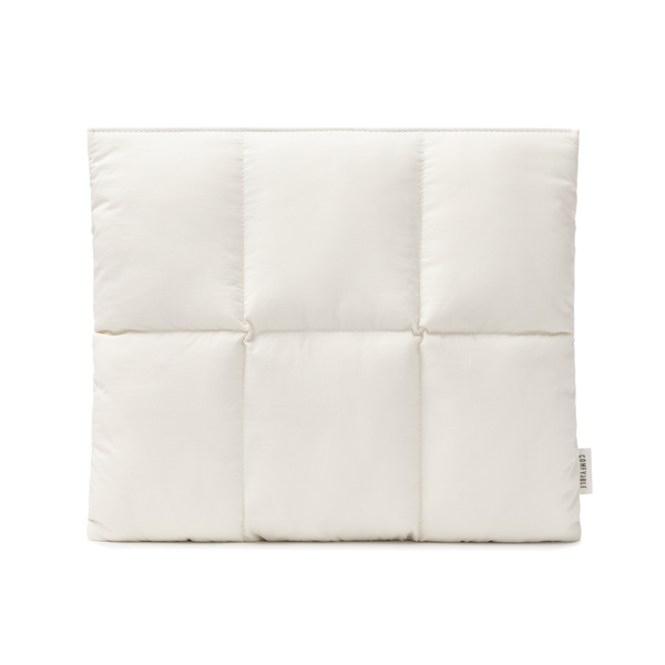 Suya Dayanıklı Puffy iPad Air/Pro Tablet Kılıfı - Prinç Rengi