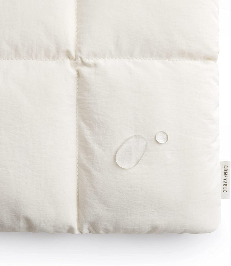 Suya Dayanıklı Puffy iPad Air/Pro Tablet Kılıfı - Prinç Rengi