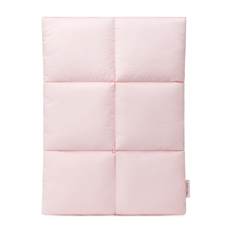 Suya Dayanıklı Puffy MacBook Air/Pro Laptop Kılıfı - M5/M4/M3/M2/M1 Uyumlu - Açık Pembe