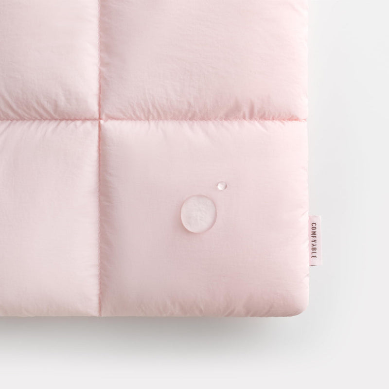 Suya Dayanıklı Puffy MacBook Air/Pro Laptop Kılıfı - M5/M4/M3/M2/M1 Uyumlu - Açık Pembe