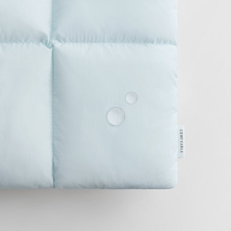 Suya Dayanıklı Puffy MacBook Air/Pro Laptop Kılıfı - M5/M4/M3/M2/M1 Uyumlu - Buz Mavi