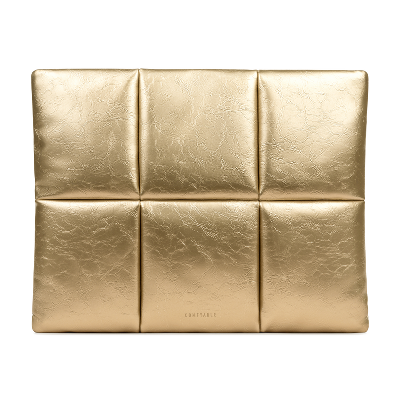 Suya Dayanıklı Puffy MacBook Air/Pro Laptop Kılıfı - M5/M4/M3/M2/M1 Uyumlu - Gold