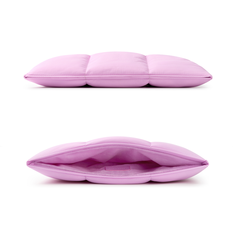 Suya Dayanıklı Puffy MacBook Air/Pro Laptop Kılıfı - M5/M4/M3/M2/M1 Uyumlu - Lavanta