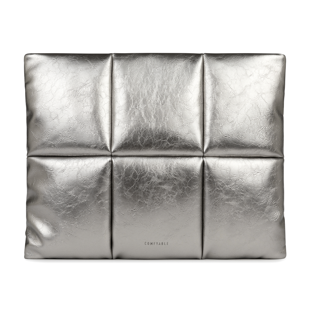 Puffy Laptop Kılıfı - Gümüş