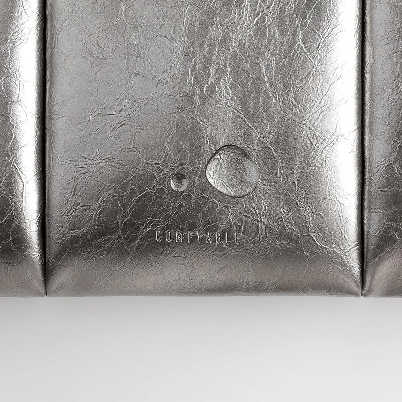 Suya Dayanıklı Puffy MacBook Air/Pro Laptop Kılıfı - M5/M4/M3/M2/M1 Uyumlu - Metalik