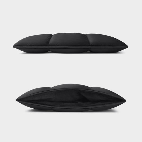 Suya Dayanıklı Puffy MacBook Air/Pro Laptop Kılıfı - M5/M4/M3/M2/M1 Uyumlu - Siyah