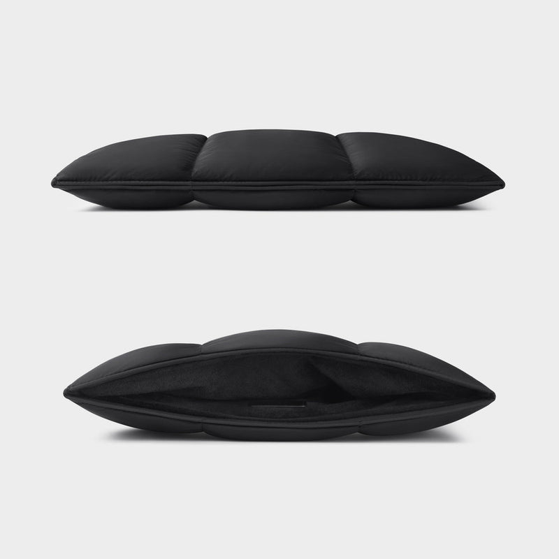 Suya Dayanıklı Puffy MacBook Air/Pro Laptop Kılıfı - M5/M4/M3/M2/M1 Uyumlu - Siyah