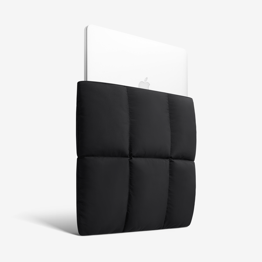 Puffy Laptop Kılıfı - Siyah