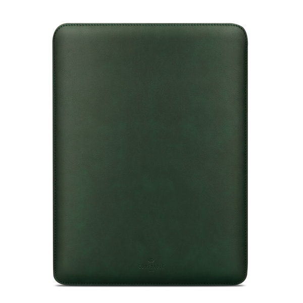 Ultra İnce Zarf MacBook Air/Pro Kılıfı - M5/M4/M3/M2/M1 Uyumlu - Derin Yeşil