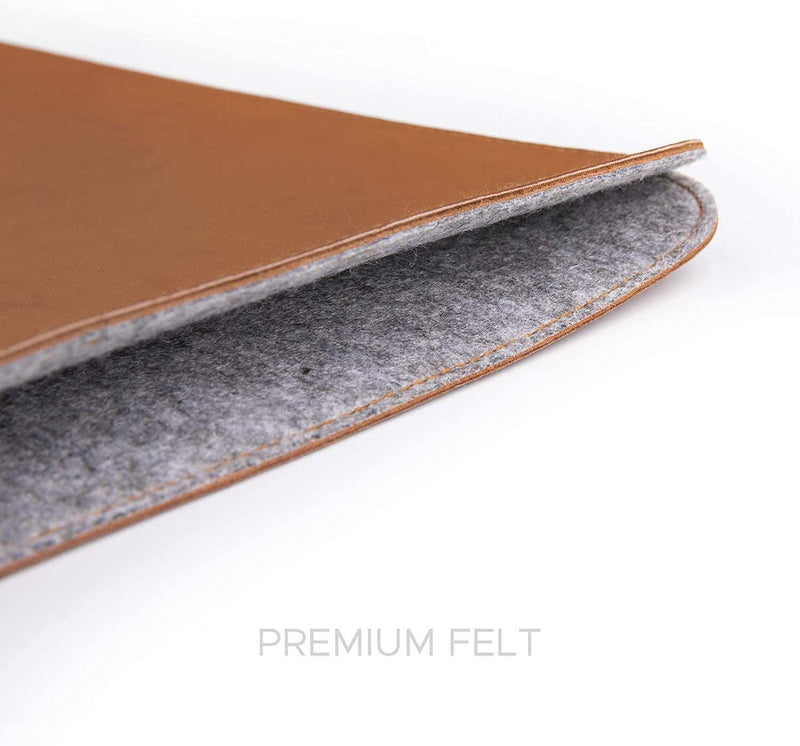 Ultra İnce Zarf MacBook Air/Pro Kılıfı - M5/M4/M3/M2/M1 Uyumlu - Kahverengi