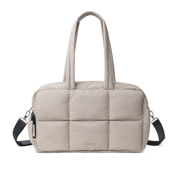 Weekender Seyahat ve Spor Duffle Çanta – Laptop ve Ayakkabı Bölmeli, Çok Gözlü, Kadın & Erkek Kullanımına Uygun – Toprak