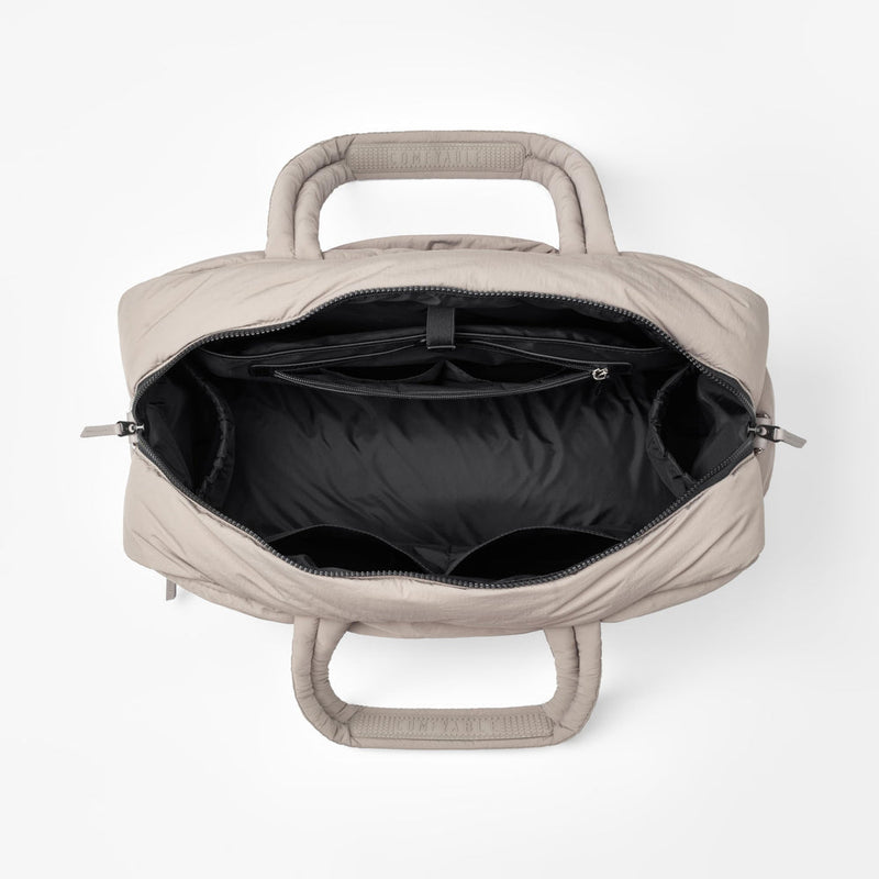 Weekender Seyahat ve Spor Duffle Çanta – Laptop ve Ayakkabı Bölmeli, Çok Gözlü, Kadın & Erkek Kullanımına Uygun – Toprak